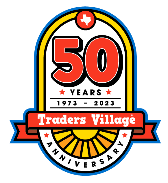 Traders Village_50 anniversary_logo_transparent